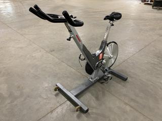 Keiser Model M3 Spin Bike c/w Self-Tensioning Poly V-Belt Drive, Magnetic Resistance, 4-Way Adjustable Seat And 2-Way Adjustable Handlebars, S/N 101216-26839  (HIGH RIVER YARD)