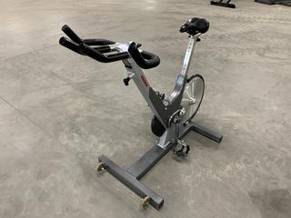 Keiser Model M3 Spin Bike c/w Self-Tensioning Poly V-Belt Drive, Magnetic Resistance, 4-Way Adjustable Seat And 2-Way Adjustable Handlebars, S/N 101217-26855  (HIGH RIVER YARD)