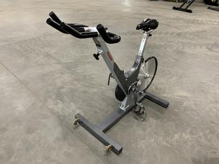 Keiser Model M3 Spin Bike c/w Self-Tensioning Poly V-Belt Drive, Magnetic Resistance, 4-Way Adjustable Seat And 2-Way Adjustable Handlebars, S/N 101217-26859  (HIGH RIVER YARD)