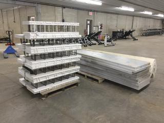 Qty of Styrofoam Concrete Forms, 48in x 17in x 11-1/2in And 96in x 24in x 2in, Approx. (25) Pieces PL#9109  (HIGH RIVER YARD)