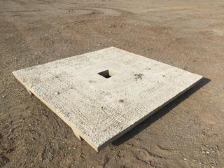 Livestock Waterer Pad, 72in x 75in x 8-1/2in PL#9111  (HIGH RIVER YARD)