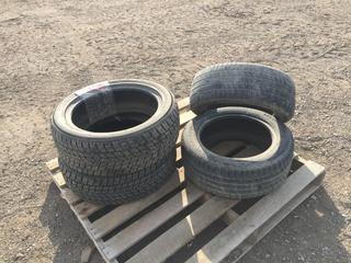 (2) Toyo M+S P215/55R18 And (2) Tiger Paw M+S 215/55R16 Tires PL#9113  (HIGH RIVER YARD)