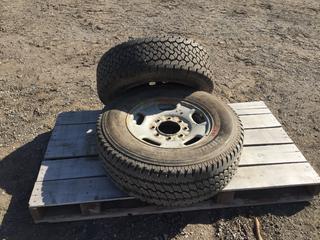 BF Goodrich LT 265/70R17 M+S Tires on 8-Bolt Rim And Bridgestone Duravis LT265/70R17 Tires on 8-Bolt Rim PL#9114  (HIGH RIVER YARD)