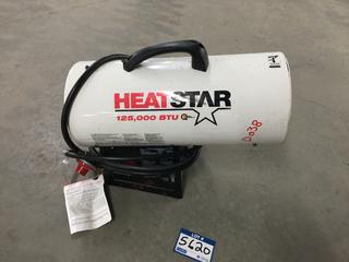 Heat Star Portable Propane Heater, 125,000 BTU  (HIGH RIVER YARD)