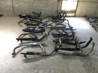 Quantity of Assorted Motorcycle Exhaust Parts, Approximately 25pc  (HIGH RIVER YARD)