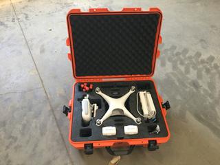 DJI Phantom 4 Pro Drone c/w Hard Case and Accessories  (HIGH RIVER YARD)