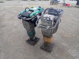 Wacker Neuson WM80 2-Cycle Plate Tamper and Bomag T6574 Plate Tamper *Note: Turns Over, Does Not Start*  (HIGH RIVER YARD)