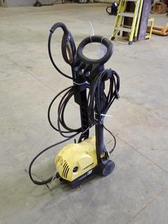 Karcher 330 120V Single Phase Elec Pressure Washer. SN 022322 (FORT SASKATCHEWAN YARD)