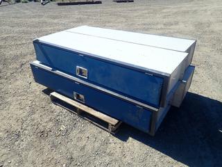 (4) Lockers, 21in L x 6ft H x 12in W  (HIGH RIVER YARD)