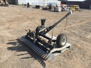 ABI Gravel Rascal Pro ATV/UTV Driveway Grader And Landscape Rake c/w 66in Rake, 6 Blade Scarifier PL#9065  (HIGH RIVER YARD)