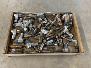 Quantity of Assorted Air Tools c/w Die Grinder, Cut-Off Tool, Air Sanders, Air Ratchets, 3/4 and 1/2in Impact Driver, Etc *Note: Running Condition Unknown* (HIGH RIVER YARD)