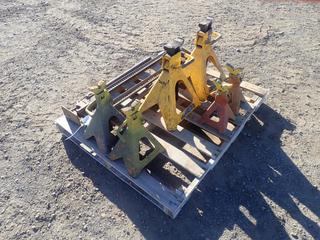 Quantity of Assorted Jacks c/w (2) Jack All Jacks, (2) 12-Ton Jack Stands, Etc (HIGH RIVER YARD)