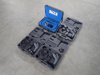 (3) General DCS300 Cameras and Hawkeye Flexible Borescope, Mirror Tip Included with Battery/Charger (HIGH RIVER YARD)