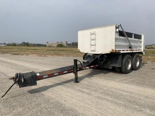 2007 Midland XL2100 T/A Pony Pup c/w  c/w 20,000 Kgs GVWR, 10,000 KGS GAWR, Electric Tarp, Pintle Hitch, 11R22.5 Tires, Rebuilt and Painted in 2017, VIN 2MFA2R8C47R004452.  (HIGH RIVER YARD)