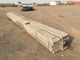 Quantity of Wood Joists, Approximately 24ft L x 12in W (HIGH RIVER YARD)