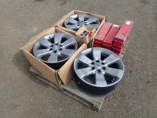 (3) 20in Rims and (7) Emergency Triangle Kits (HIGH RIVER YARD)