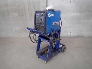 Miller Millermatic 211 Wire Welder Auto-Set with MVP, 120/230 Volts/Amperes 20/24.3 Phase 1, S/N LK491047N (HIGH RIVER YARD)