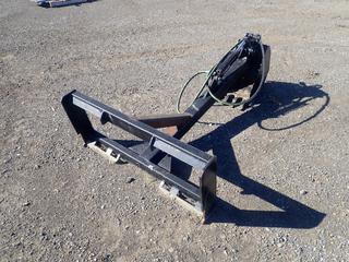 Skid Steer Hog Attachment with 13in Bucket and Frost Teeth (HIGH RIVER YARD)