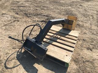 Hydraulic Auger Driven Mini Attachment, 24in W Attachment Plate 6ft L PL# 9059  (HIGH RIVER YARD)