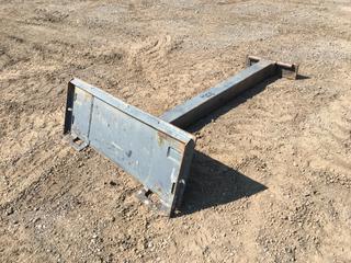 Skid Steer T-Spoon Attachment, 6ft 2in L PL# 9061  (HIGH RIVER YARD)