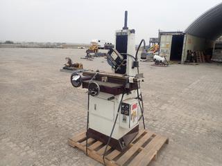 Falcon Chevalier FSG-618M Manual Surface Grinder, 230V 3-Phase 60Hz Prewired to 230V, S/N A389A028 (HIGH RIVER YARD)