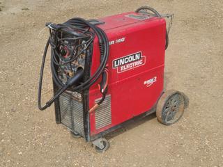 Lincoln Electric Power MIG 256 208/230V Single Phase MIG Welder c/w MIG Gun And Cable. SN M3130204673 (FORT SASKATCHEWAN YARD)