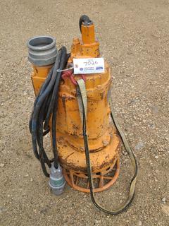 BJM KZN55 460V 3-Phase 4in Submersible Pump. SN A3412 (FORT SASKATCHEWAN YARD) 