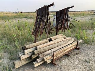 Quantity of Fence Post Barrier Stands (HIGH RIVER YARD)