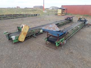 (1) 18in  x 21ft Conveyor and (1) 18in x 26ft Conveyor (HIGH RIVER YARD)