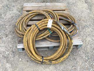 (2) Greenline 3/4in Hose 400 PSI and (1) Greenline 3/4in Drill Hose (HIGH RIVER YARD)