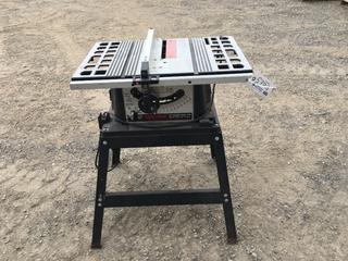 Skilsaw 10in Table Saw Model 3400, 15A 120V 60Hz 4800 RPM (HIGH RIVER YARD)