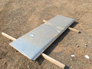 (2) Stainless Steel Fenders, 76in L x 26in W (HIGH RIVER YARD)