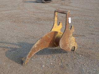 WBM 36in Ripper Attachment, Fits 160G Excavator.  (HIGH RIVER YARD)