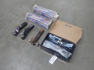 Unused 10in Mahler Gates Wheel Stabilizers, Trailer Hitches 2in - 2-5/16in and ATV Locks (HIGH RIVER YARD)