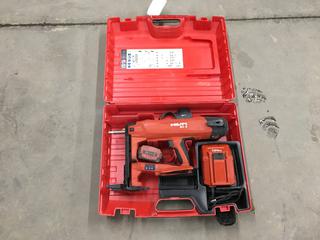 Hilti BX3-ME Battery Actuated Fastener C/W Battery and Charger,  S/N 26730 (HIGH RIVER YARD)
