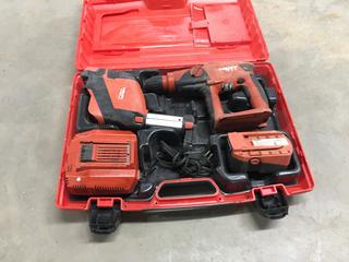 Hilti TE2-A Hammerdrill  S/N 346454 and TE DRS-4-A Dust Removal System S/N 053558 with Battery and Charger (HIGH RIVER YARD)