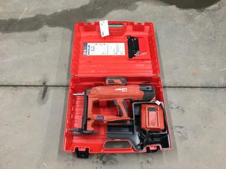 Hilti BX3-ME Battery Actuated Fastener c/w Battery and Charger, S/N 24548 (HIGH RIVER YARD)