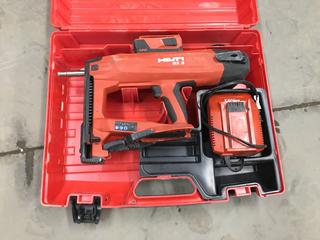 Hilti BX3-ME Battery Actuated Fastener with Battery and Charger, S/N 68298 (HIGH RIVER YARD)
