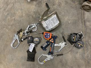 (2) Honeywell Miller Fall Arrest, (1) Sala 3 Fall Arrest and (1) Miller Manhandler Hoist Winch (HIGH RIVER YARD)