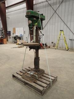 Wesco LC-25A 115-208/230V Single Phase Drill Press. SN 423048 (FORT SASKATCHEWAN YARD)