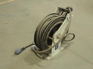 Graco HSMC8A XD Series Hose Reel w/ Oil Hose And Graco Electronic Meter Dispense Valve