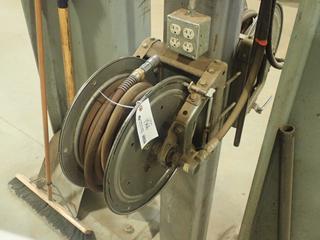 2011 Hanny Reels Model 1514-17-18 Hose Reel w/ 1/2in Air Hose. SN 2055411