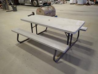 Lifetime 6ft X 56in X 29in Picnic Table