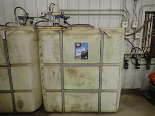 1500L Oil Storage Tank c/w Graco Fire-Ball 300 Air Power Pump And Schroeder Industries LLC Model RLT9VZ6S16D5L Filter