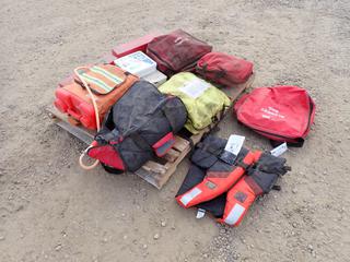 Qty Of Blanket Bags, Spill Kit, Triangle Flare Kit, First Aid Kit, Backpack Sprayer And Assorted Supplies