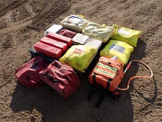 Qty Of Spill Kits, Triangle Flare Kits, First Aid Kit, Backpack Sprayer And Assorted Safety Supplies