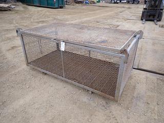 6ft X 38in X 32in Steel Storage Cage