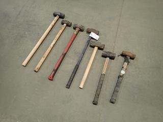 Qty Of (7) Assorted Sledge Hammers