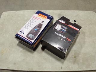 Reed R7100 Contact/Photo Tachometer, SN 190429372 c/w SCT Livewire TS+ Performance Programmer. SN LT05081709109