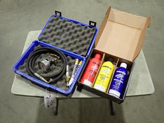 Accumulator 2000PSI Test Kit c/w Irontite Crack Detection Kit